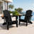Dareona Pakkdiarie All-Weather HDPE Folding Adirondack Chair with Cup Holder for Patio & Garden-117807817