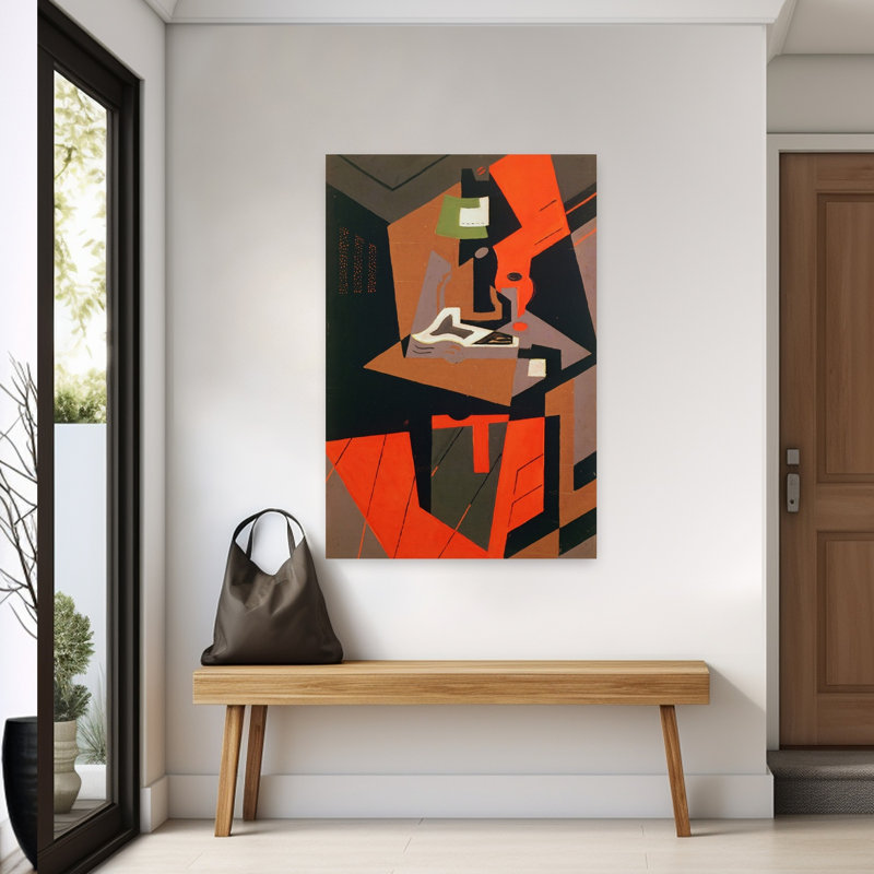 Composition Abstract Contemporary Wall Art Print, 152.4cm H x 101.6cm W