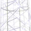 3 Piece Twinkling Cone Trees Lighted Display Set