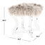 Tabouret d'appoint en plastique Hajredin