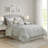 Chelsea Embroidered Cotton Square Pillow
