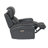 Aous 43" Wide Leather Match Power Zero Clearance Standard Recliner