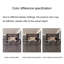 Ensemble de table rectangulaire en acier inoxydable-110811654