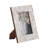 Shell Wood Glass Capiz Frame with Intricate Inlay Detailing and Durable Back Stand for Display - Handcrafted Decorative Frame Featuring Quality Materials and Textured Natural Shell Accent-1585849943