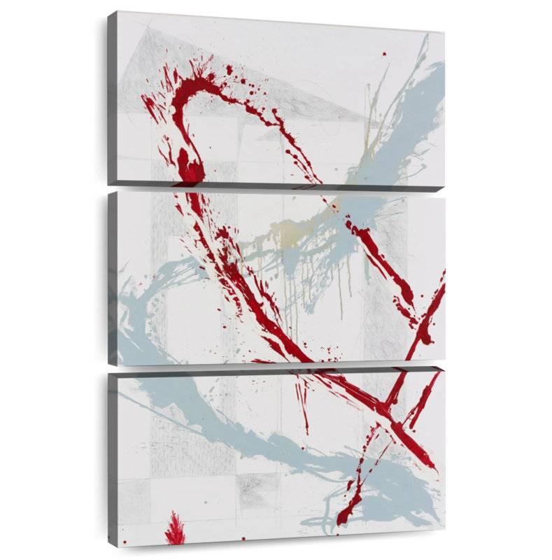 Avery Abstract Splash VIII, 45" H x 28" W