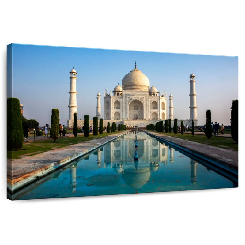Adella Taj Mahal Pool Reflection, 30" H x 45" W