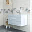 Meuble-lavabo mural 36 po avec tiroirs doubles 36 po-64308083-64308081