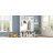 Farmhouse Wooden Hall Tree with 6 Hooks, Walnut Storage Bench, Adjustable Shelves, and 13-Compartment Entryway Organizer for Mudroom or Living Room.-129594907