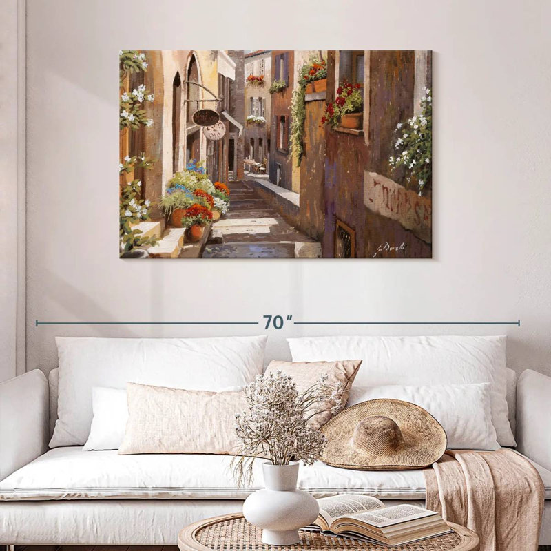 Sireci Rue Du Bresc A St Paul, 30" H x 45" W