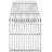 Modway Pipe Stainless Steel Bench-1583949669