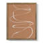 «Terracotta Drift I», reproduction encadrée de qualité supérieure - prête à être accrochée-88102390-98028942-98028944