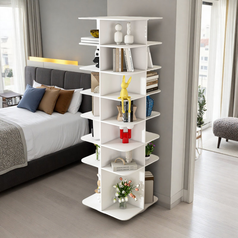 7 Tier Rotating Shoe Rack Tower