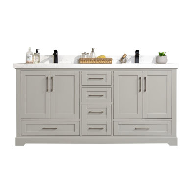 Eser 72'' Double Bathroom Vanity with Top