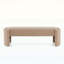 Blaine Sleek And Stylish Long - Shaped Bench
