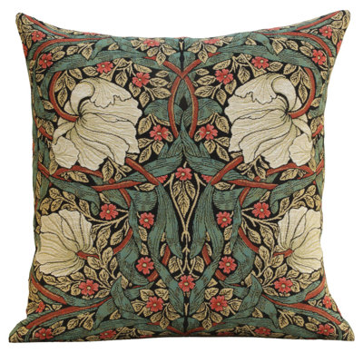 Pimpernel Green/Red European Cushion Covers