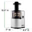 Extracteur de jus à mastication verticale à basse vitesse Omega-50102396