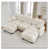 Beige+3 Seat+2Ottoman