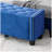 Upholstered Velvet Storage Ottoman Bench for Bedroom, End of Bed Bench with Rivet Design, Tufted Foot Rest Stool,Blue-112358998
