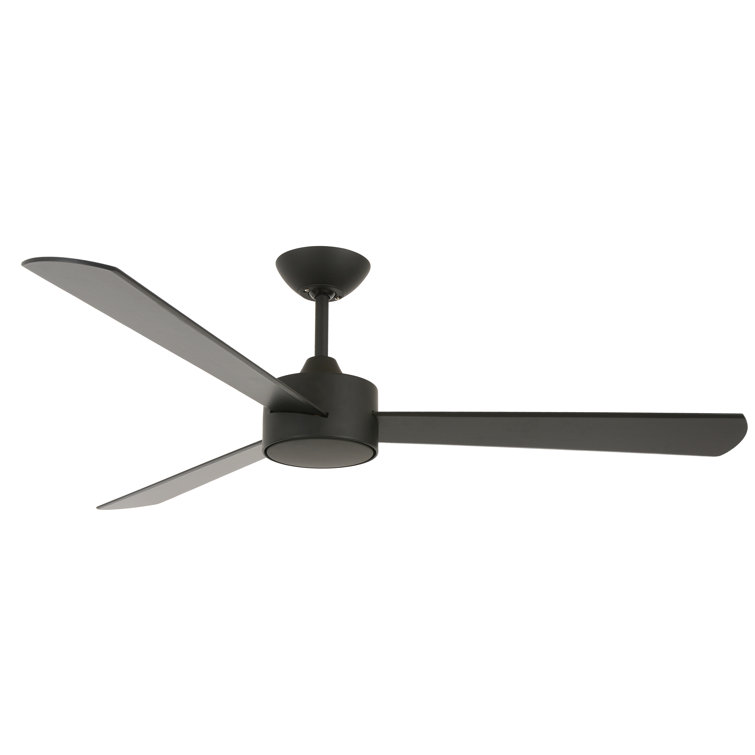 52" Tora 3 - Blade Standard Ceiling Fan with Remote Control