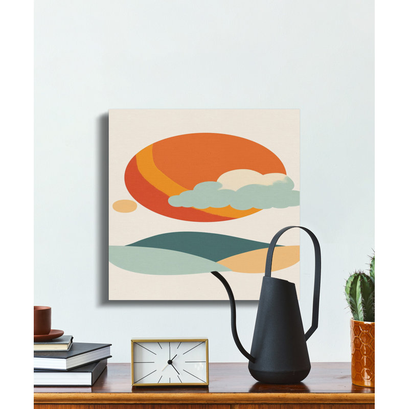 1 Piece Wrapped Canvas Wall Art Set, 25.4 cm H x 25.4 cm W