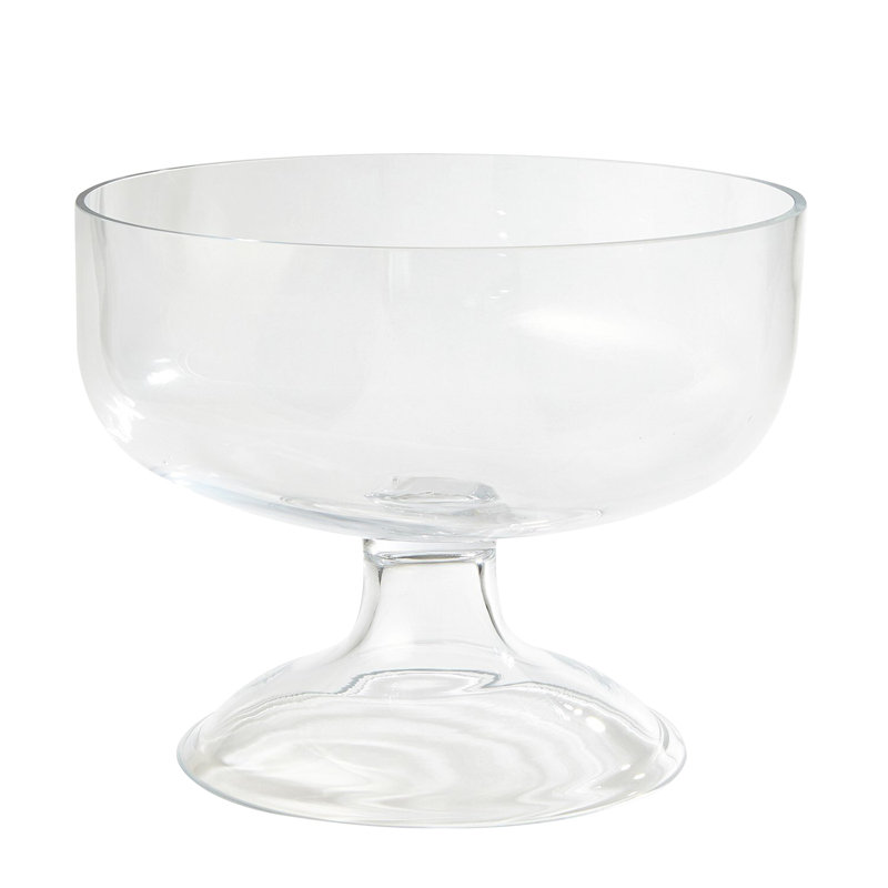 Compote en verre géant