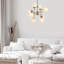 Lustre linéaire spoutnik moderne à 8 lumières Benbow