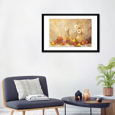 « minimaliste life study i », reproduction de peinture à l’aquarelle sur toile tendue