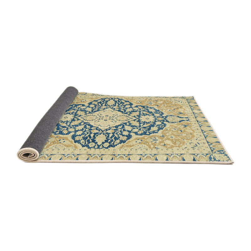 Abstract Indoor Rug, Round 7'