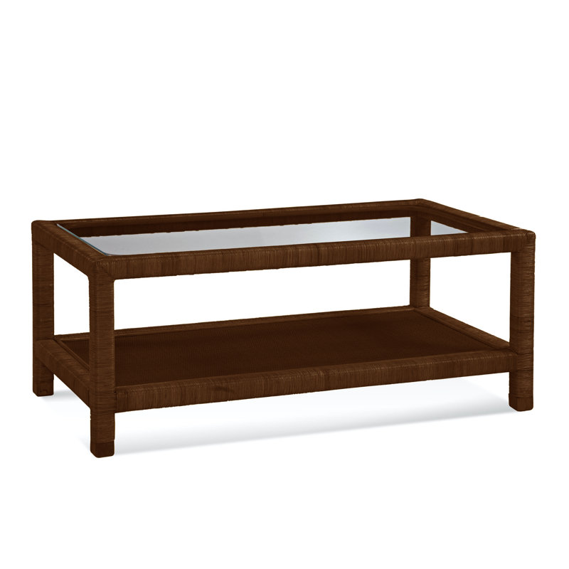 Pine Isle Glass Coffee Table, Coffee