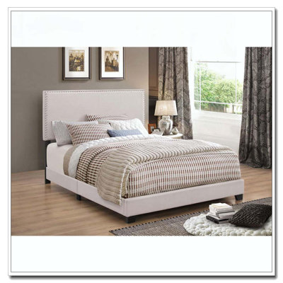 Bed With Nailhead Trim