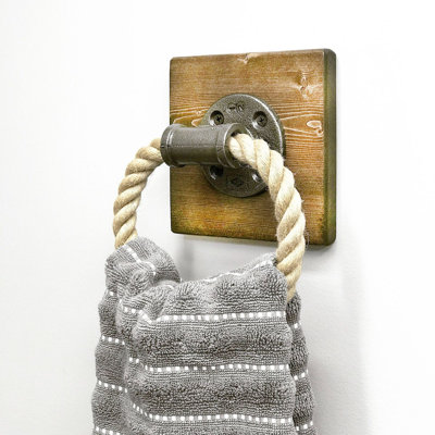 Wood 1 Towel Rack