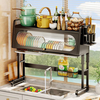  wercome Over The Sink Dish Drying Rack 3 Tier Large