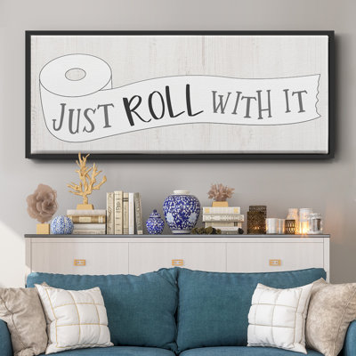 Just Roll- Framed Canvas