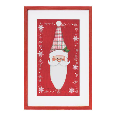 Plaque murale traditionnelle en forme de flocon de neige H 18 po