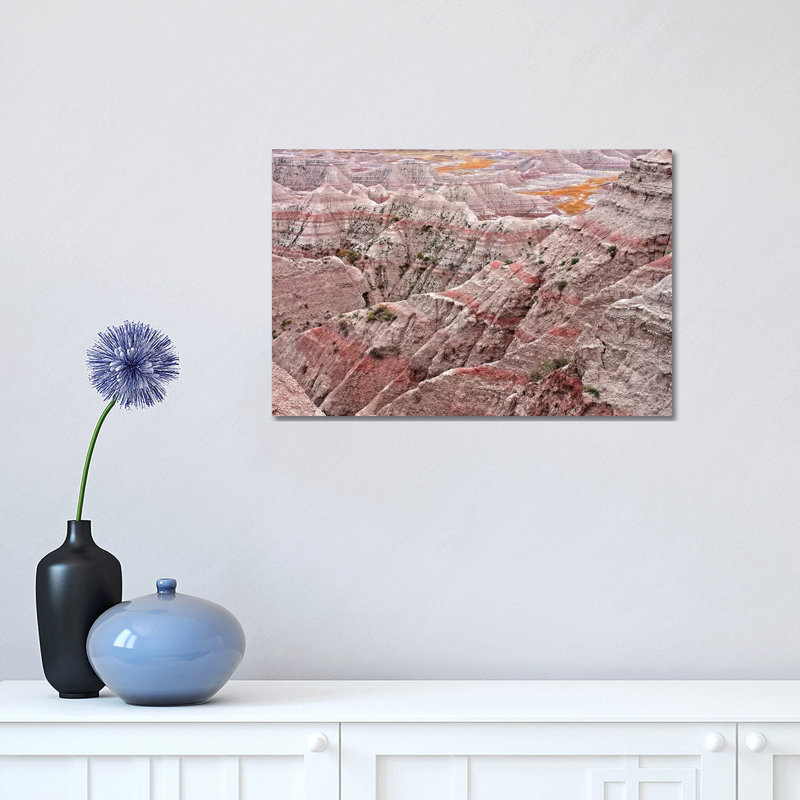 Badlands 1 Piece Wrapped Canvas Wall Art, 30.48cm H x 45.72cm W x 1.91cm D