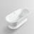 59" x 30" Freestanding Soaking Acrylic Bathtub-81515715