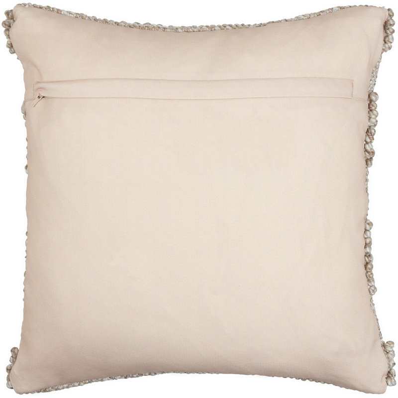 Fernan Striped Throw Pillow, Dark Gray, 20"H x 20"W, Pillow Cover Only - No Insert