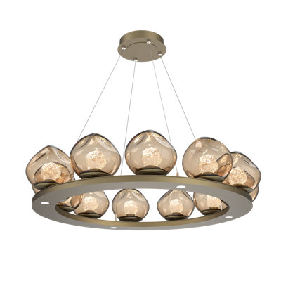 Luna 16 - Light LED Chandelier