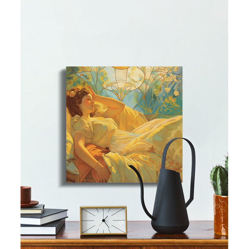 1 Piece Wrapped Canvas Wall Art Set, 15.24 cm H x 15.24 cm W