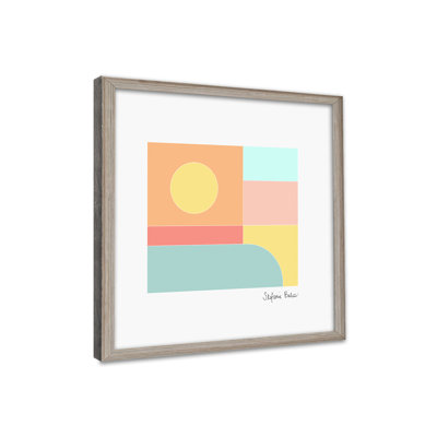 Pop Art & Retro A Summer's Day par Stefanie Bales - impression