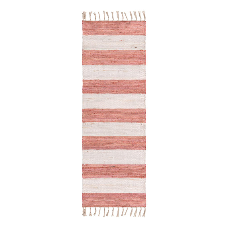 Clerestory Cotton Striped Indoor Rug, Runner 2'2" x 6'1"