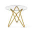 Table de salle à manger Gold Glass