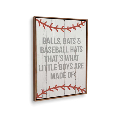 Boys and Baseball by Masey St. Studios Art Print