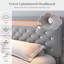 Kendrall Upholstered Storage Bed Frame with Adjustable Headboard & LED Lighting-1764889337-1764889285