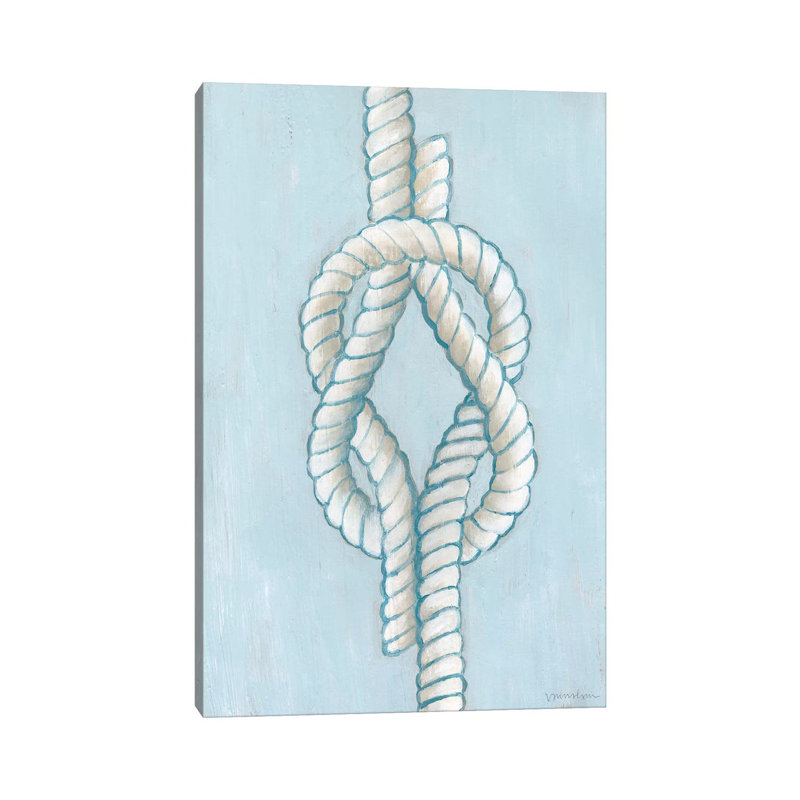 Starboard Knot III by Vanna Lam - Wrapped Canvas Print, 101.6cm H x 66.04cm W 1.9cm D