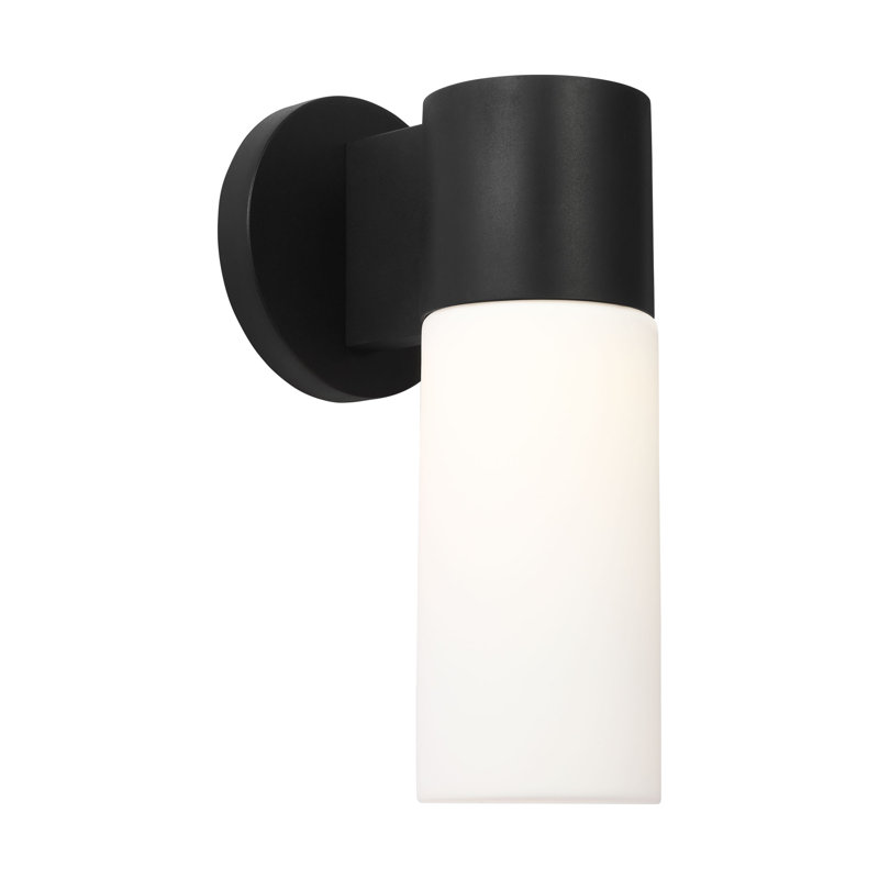 Focal LED Outdoor Wall Lantern, 16.25" H x 5.125" W x 9" D, 10 W