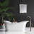 Aylin Wood Rectangle Wall Mirror-237102592