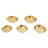 5Pcs Stainless Steel Pie Pan