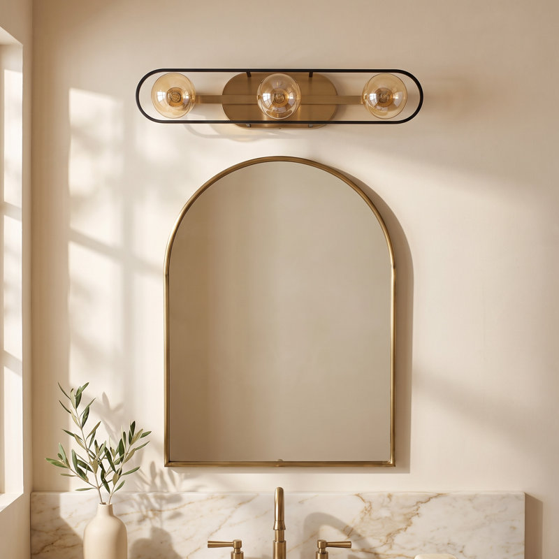 Brielle 3-Light Dimmable Vanity Light