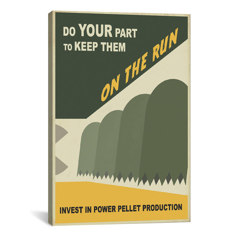 On The Run by Steve Thomas Graphic Art on Wrapped Canvas, 40" H x 26" W x 0.75" D